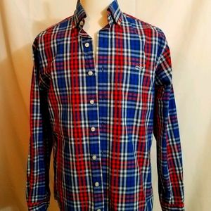 Vineyard Vines Mens Small Casual Plaid Shirt